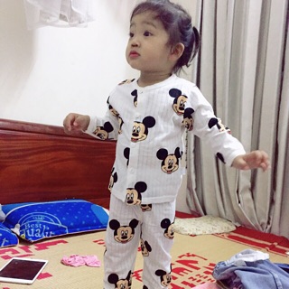 Combo 3b coton dài tay cho bé