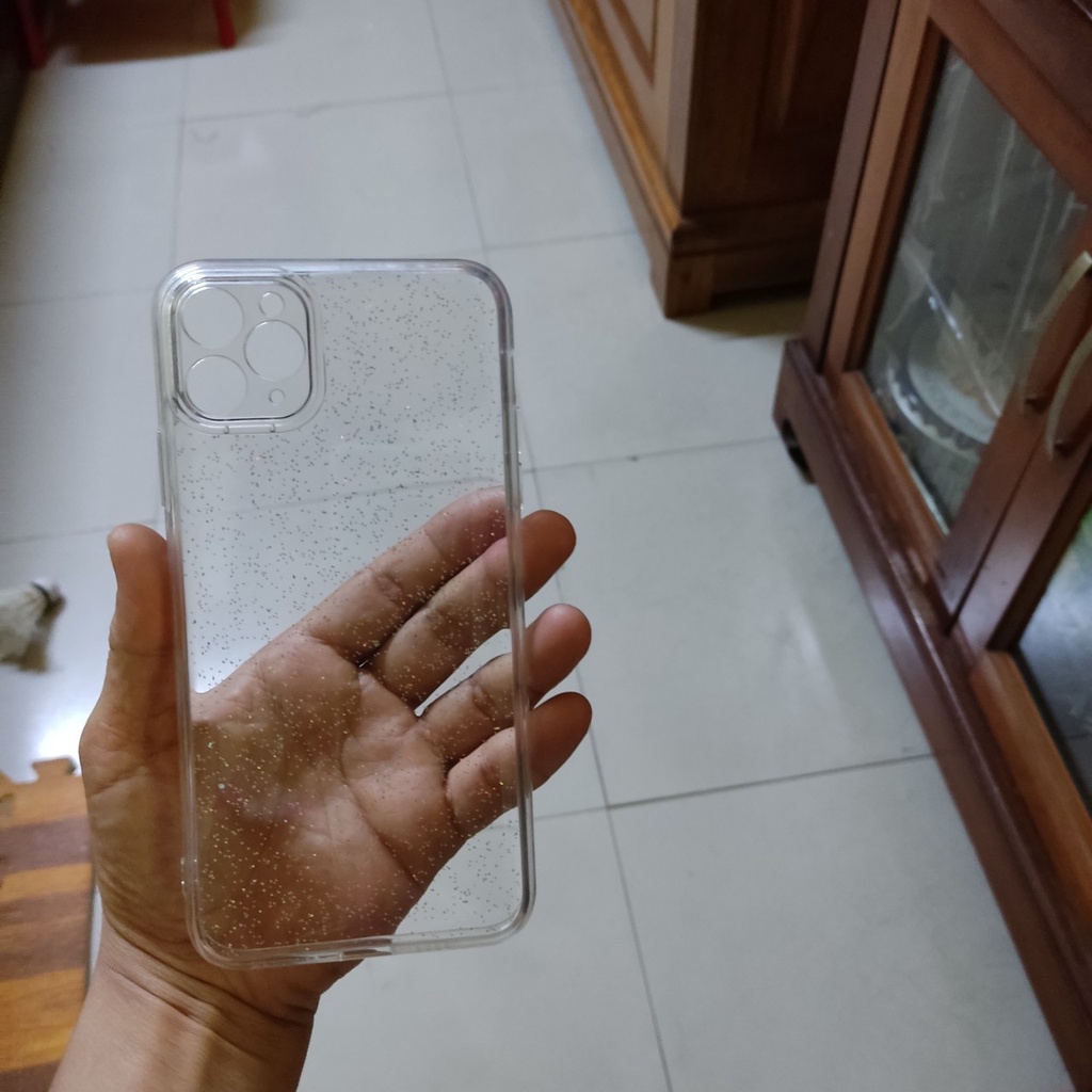 Ốp Lưng Nhũ BILINK Silicone Trong Phủ Nhũ Lấp Lánh Iphone 7/8p / X / Xs / Xsmax / 11/ 11promax /12pro /