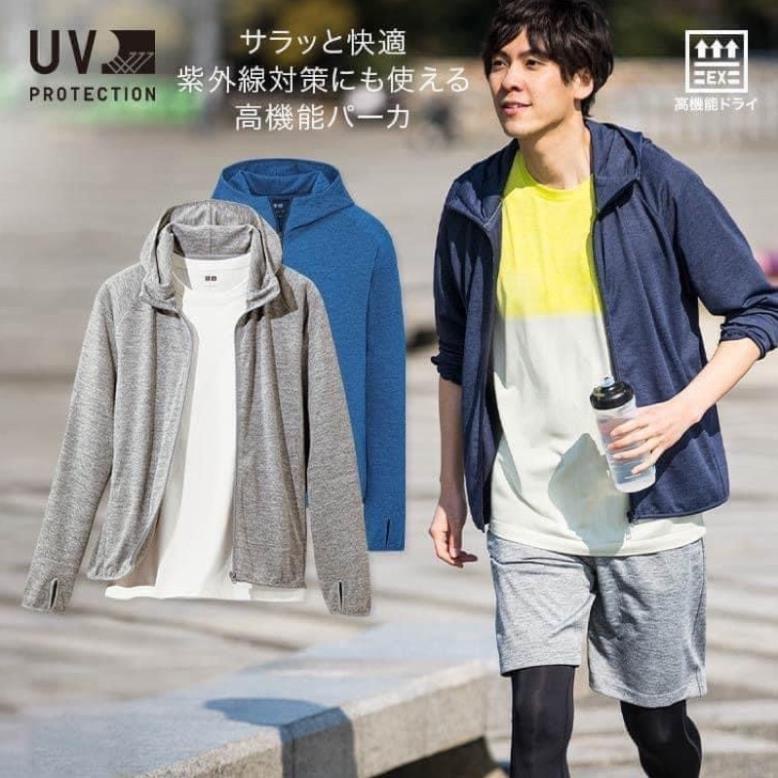 Áo chống nắng nam Uniqlo Dry ex