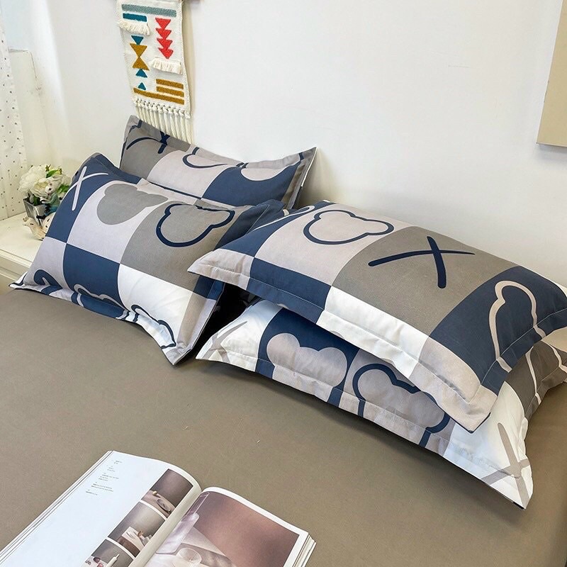 SET VỎ GA + 2 VỎ GỐI GẤU OX