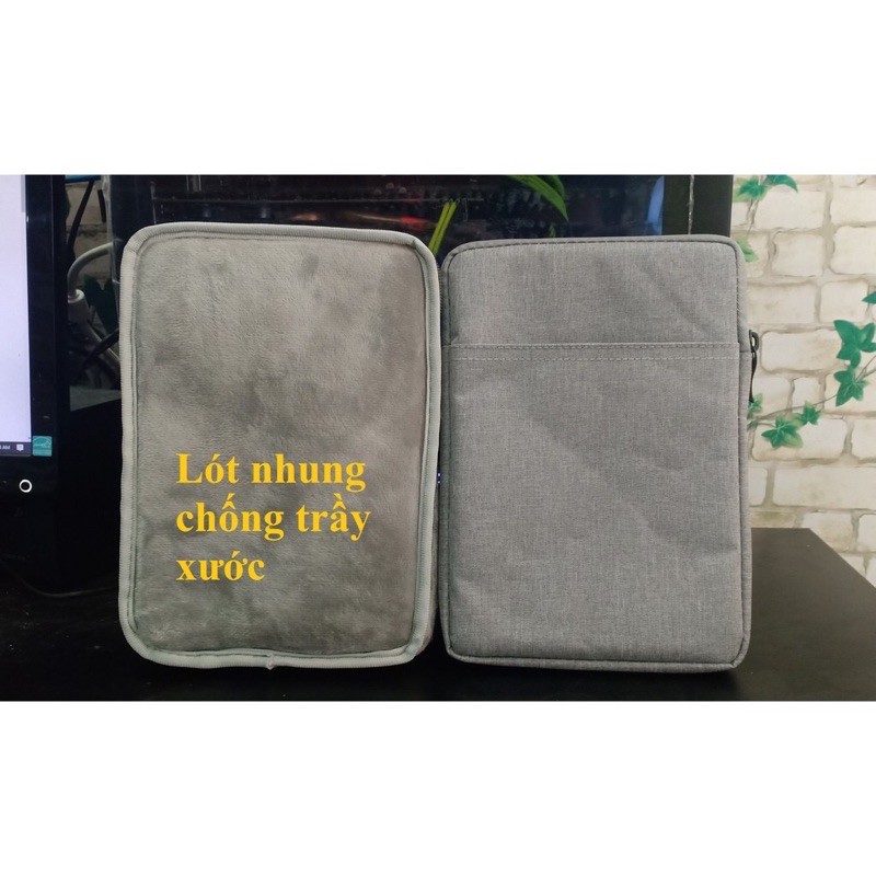 Túi ipad chống sốc - chống trầy có lớp nhung cực mịn cao cấp