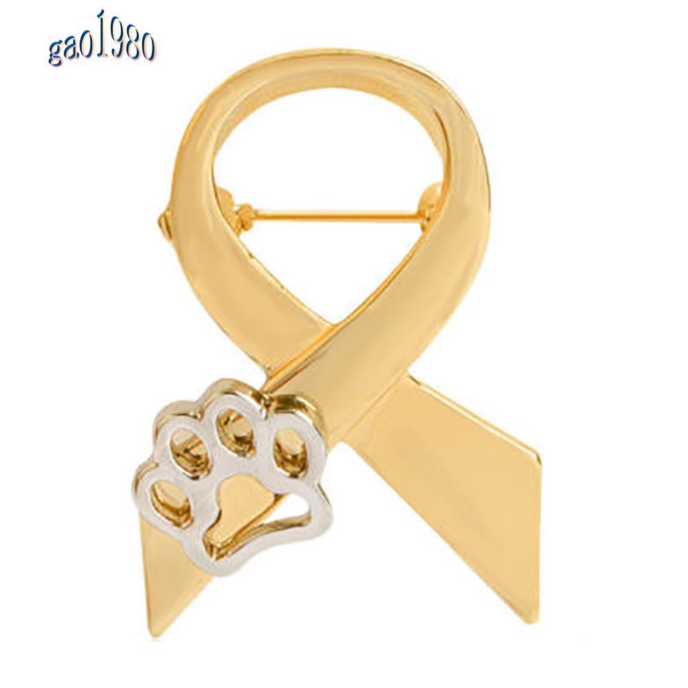 Ghim CàI ÁO HìNh DấU Chân CúN ĐíNh Kim Cương Giả ThờI Trang Cho Nữ