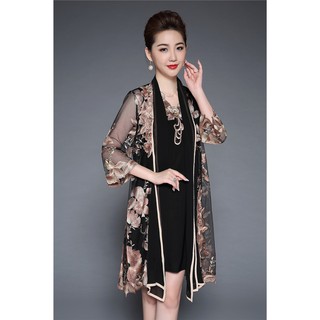 ĐẦM  VÁY TRUNG NIÊN CAO CẤP ĐI DỰ TIỆC ms491