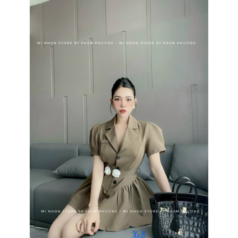(Mẫu Mới) SET VÁY COTTON LẠNH SIÊU XINH, SIÊU HACK DÁNG CHO CHỊ EM UP hhp
