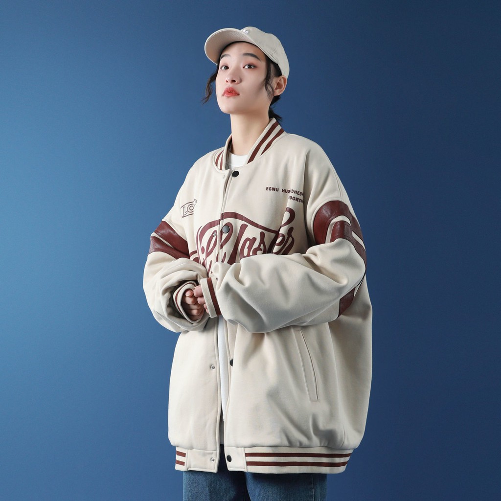 Áo Khoác Bóng Chày Thời Trang Hàn Quốc 2021 Cho Cặp Đôi | BigBuy360 - bigbuy360.vn