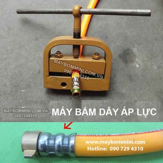 Máy Bấm Đầu Ống Áp Lực Cao Quay Tay