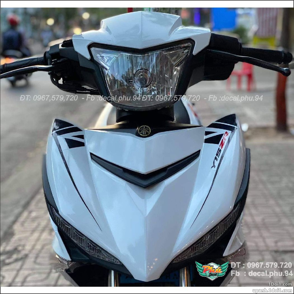 Tem Rời Exciter 150 Y15ZR Trắng đen (J)