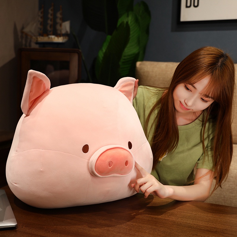 CÓ SẴNGối Ôm Nhồi Bông Mềm Mại Hình Chú Heo Dễ Thương 40/60cm