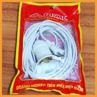 đui đèn liền dây có công tắc nival