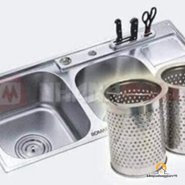 Giỏ lọc rác inox bồn rửa bát