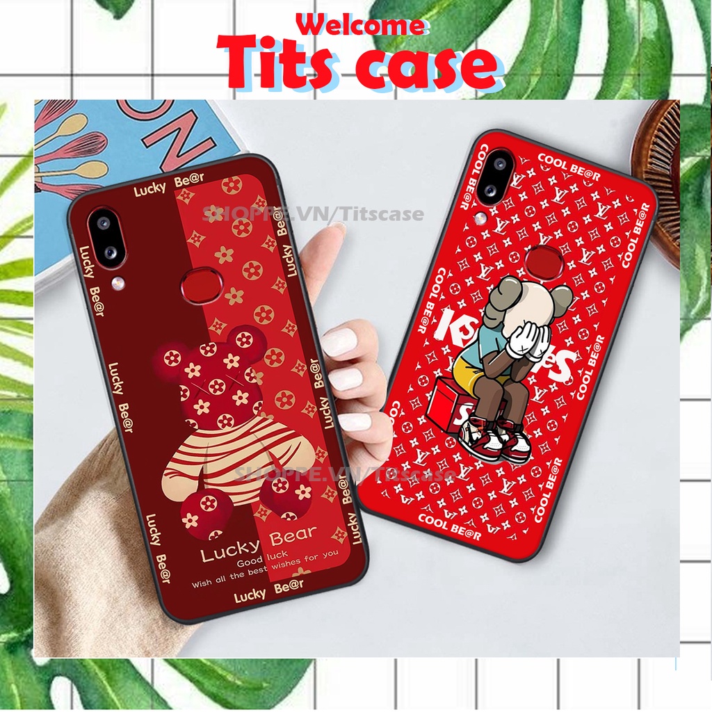 Ốp lưng Samsung Galaxy A10S in hình GẤU K@WS- BE@R COOL-CỰC XINH-RẺ-BỂN -ĐẸP