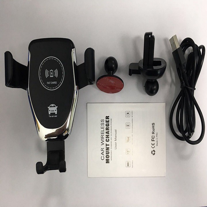 Giá đỡ điện thoại kèm sạc không dây trên ô tô✴️FREESHIP✴️Loại cao cấp | BigBuy360 - bigbuy360.vn