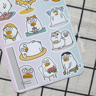 Sticker Thú mỏ vịt "cợt nhả" I Am Ducky