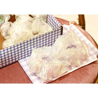 Scrunchie hologram - Cột Tóc Cá Tính ( Ảnh Thật)