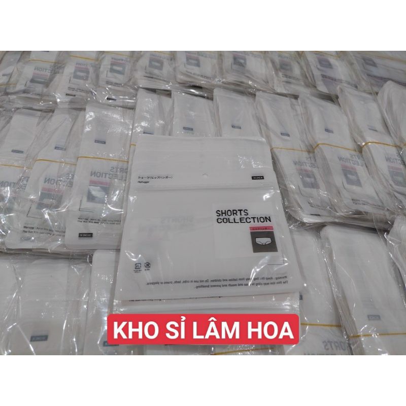 Sỉ 100 Túi Zip SHORTS COLLECTION đựng đồ lót nam, nữ