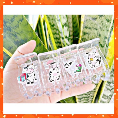Kẹp càng cua 5 răng con bò sữa  - shop8868