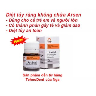 DEVITAL Diệt tủy không chứa Asen
