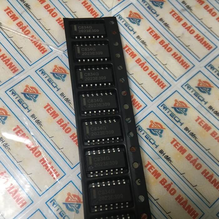 Combo 3 chiếc UPC834G2-E2, C834G IC chức năng SOP-14