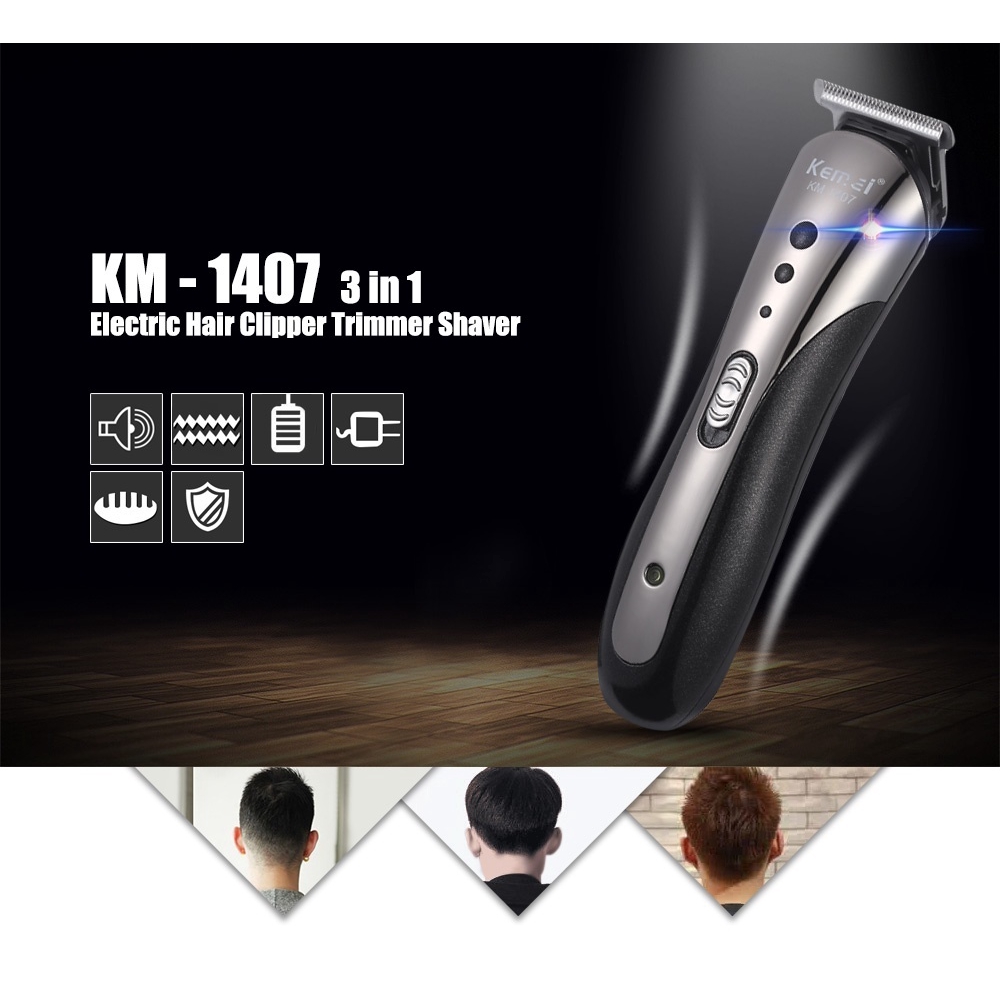 Tông đơ điện cắt tóc cạo râu tiếng ồn thấp chuyên dụng cho nam
