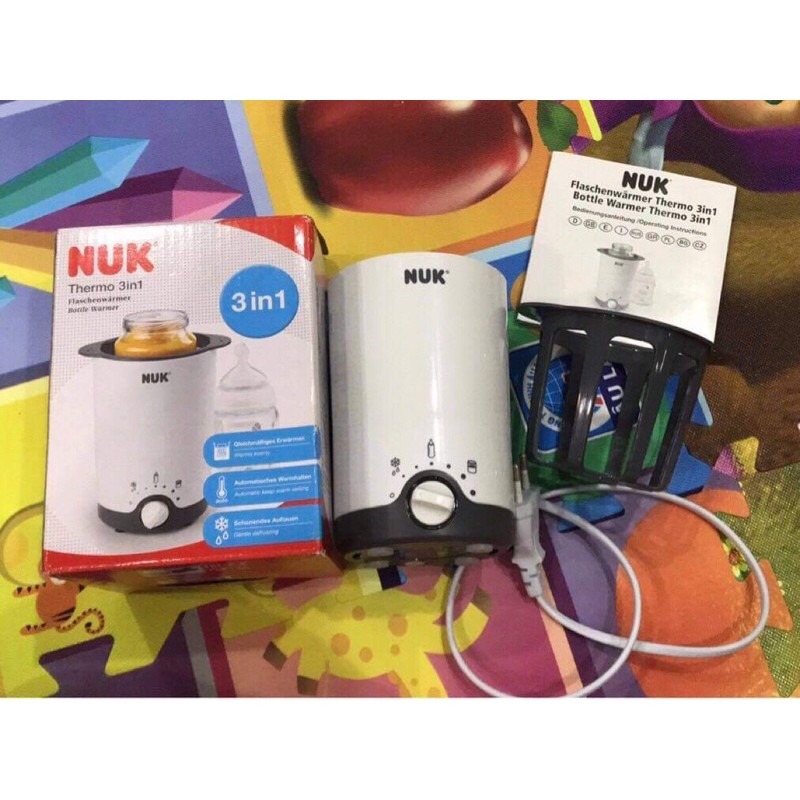 máy hâm sữa Nuk 3in1