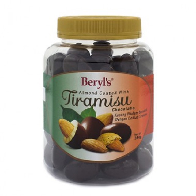 Beryl's Chocolate - Hạnh nhân phủ socola Tiramisu 350g