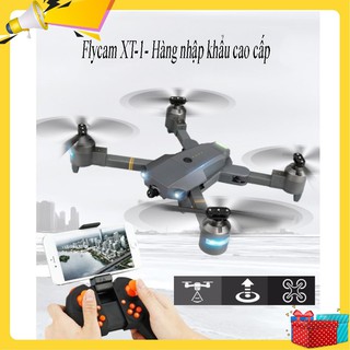 Flycam Quay Video Full HD - Máy Bay Điều Khiển Kết Nối Wifi 3G - 4G, Máy Bay Điều Khiển Từ Xa XT-1, Động Cơ Mạnh Mẽ
