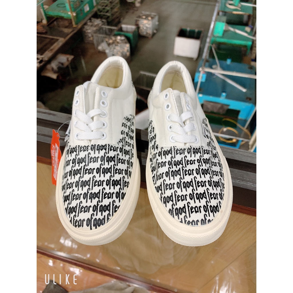Giày thể thao nam nữ vans fog nền trắng hàng vnxk,giày snecker nam nữ full size 36-43 | BigBuy360 - bigbuy360.vn