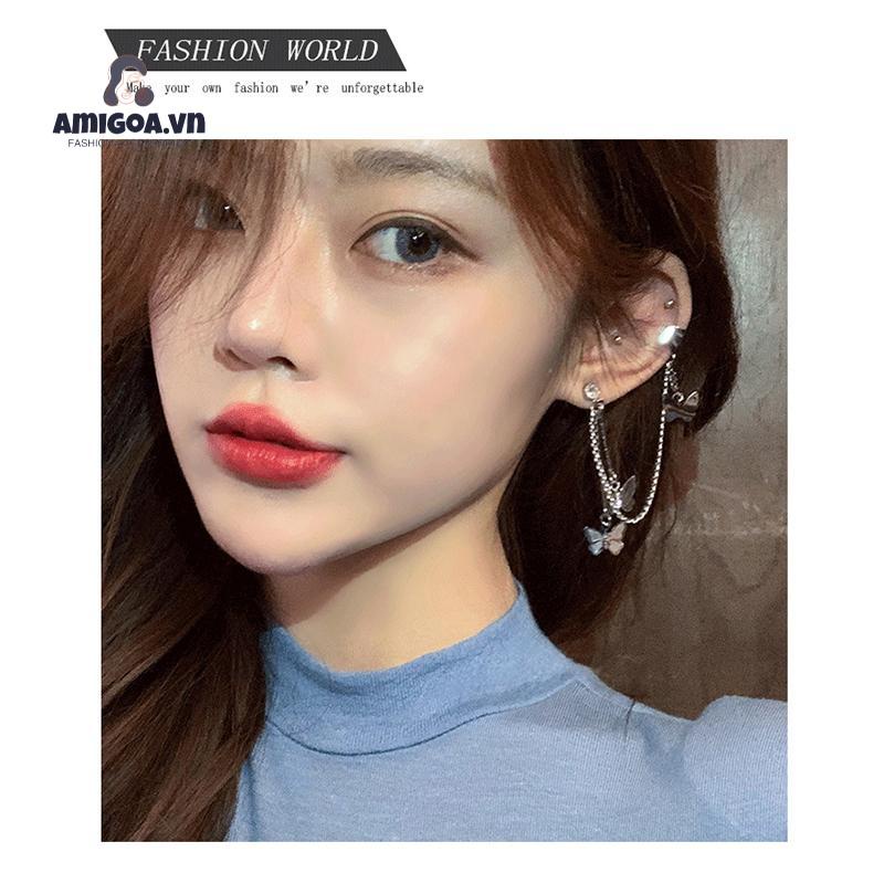 Khuyên Kẹp Vành Tai Hình Bướm Xinh Xắn Cho Nữ