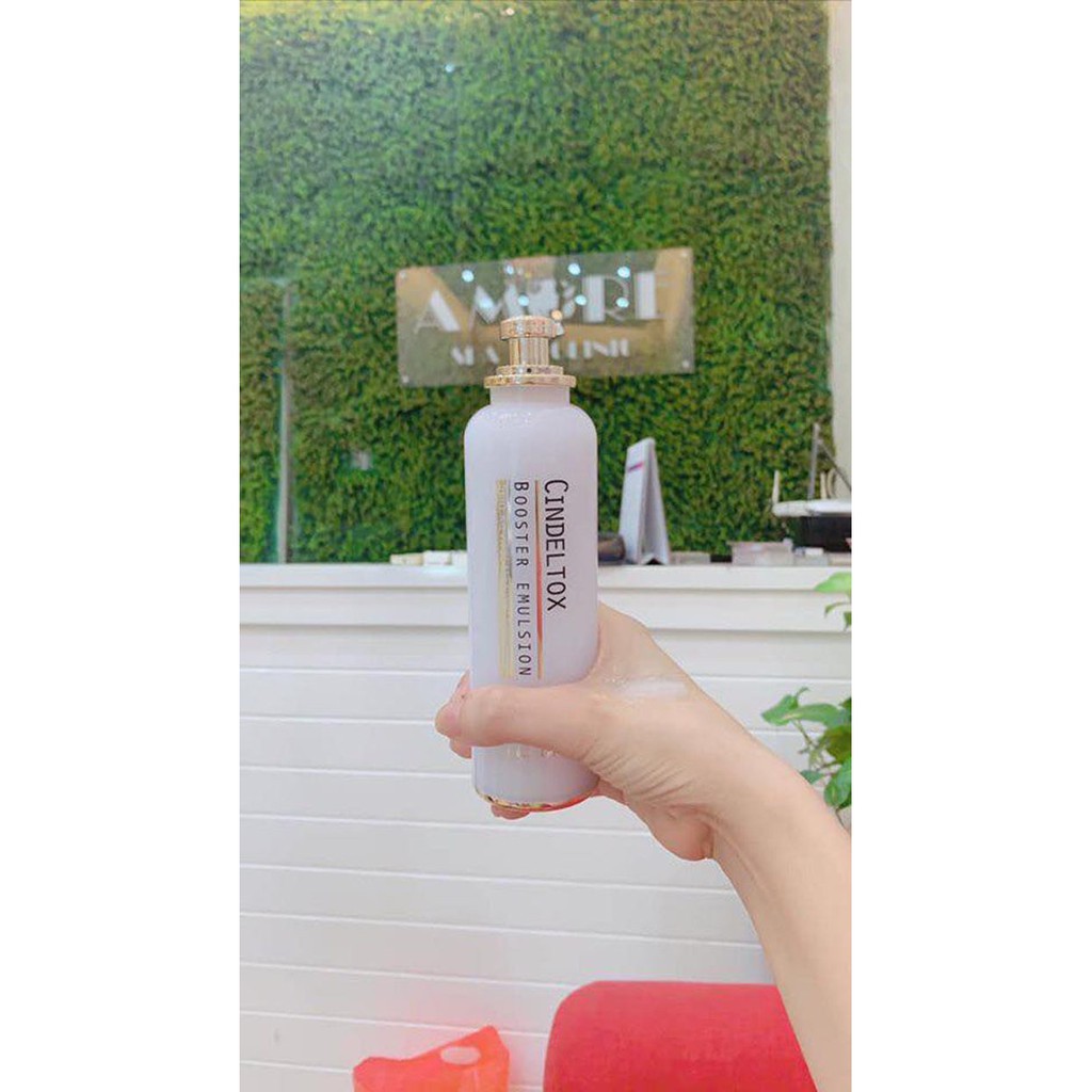 Nhũ tương dưỡng trắng Cindel tox Booster Emulsion – Hàn quốc
