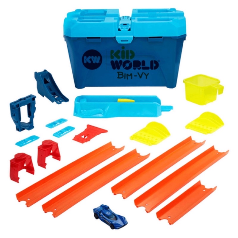 Bộ đường ray đua Hot Wheels Track Builder System Set đa năng.