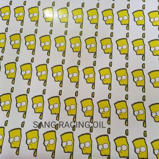 Tem Simson trang trí xe / điện thoại