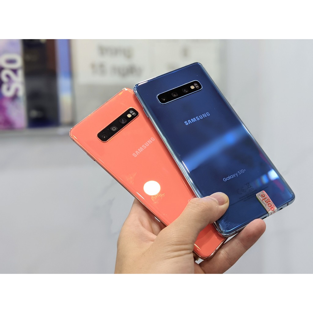 Điện Thoại samsung galaxy S10 plus Bản mỹ Chip Rồng 855 || Vân tay siêu âm cực nhạy || , Mua hàng tại PlayMobile