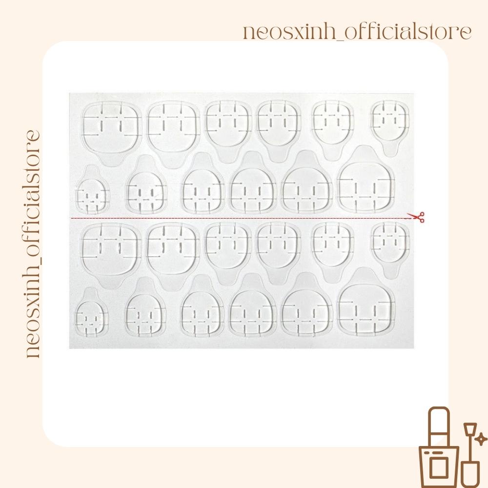 Miếng Keo Silicon Dán Móng Giả Nailbox - Neosxinh Nails