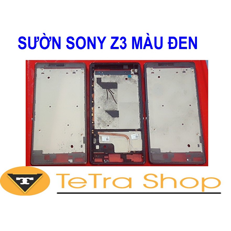 SƯỜN SONY Z3 MÀU ĐEN