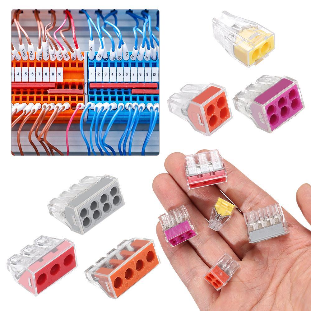 Set 10 Khối Đấu Nối Dây Điện 102 / 104 / 106 / 108 Chuyên Dụng