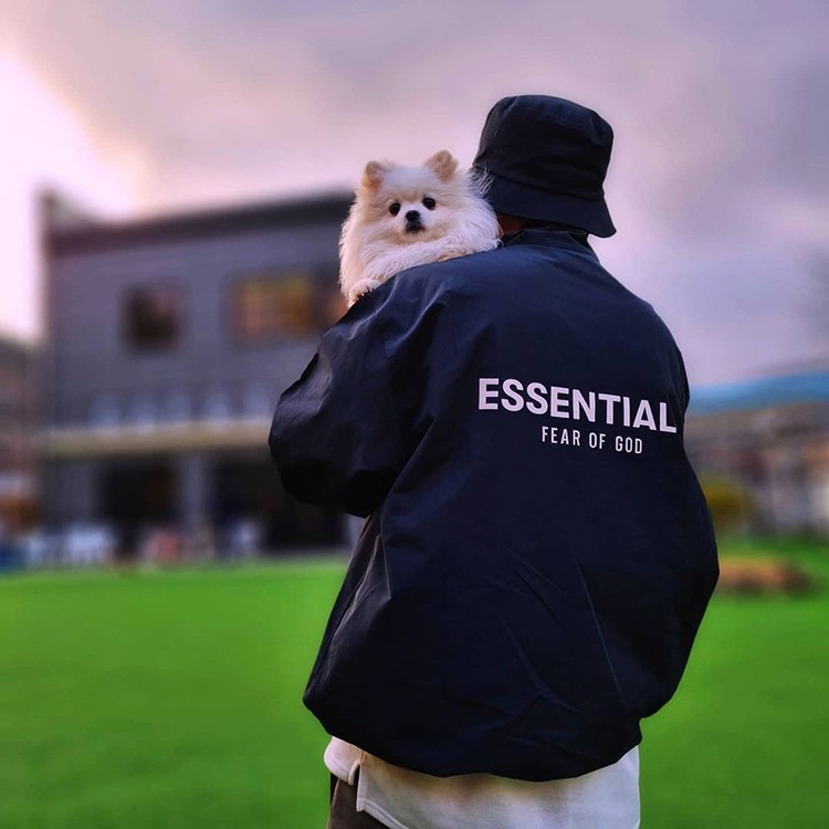 ⚡️[Hight Quality] - Áo khoác FEAR OF GOD ESSENTIALS Coach Jacket, áo jacket FOG ESSENTIALS