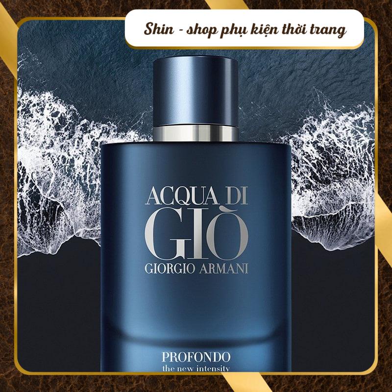 Nước hoa nam dầu thơm nam tính Acqua Di Giò Xanh Profumo 100ml lưu hương lâu mạnh mẽ cuốn hút - Shin Shop | BigBuy360 - bigbuy360.vn