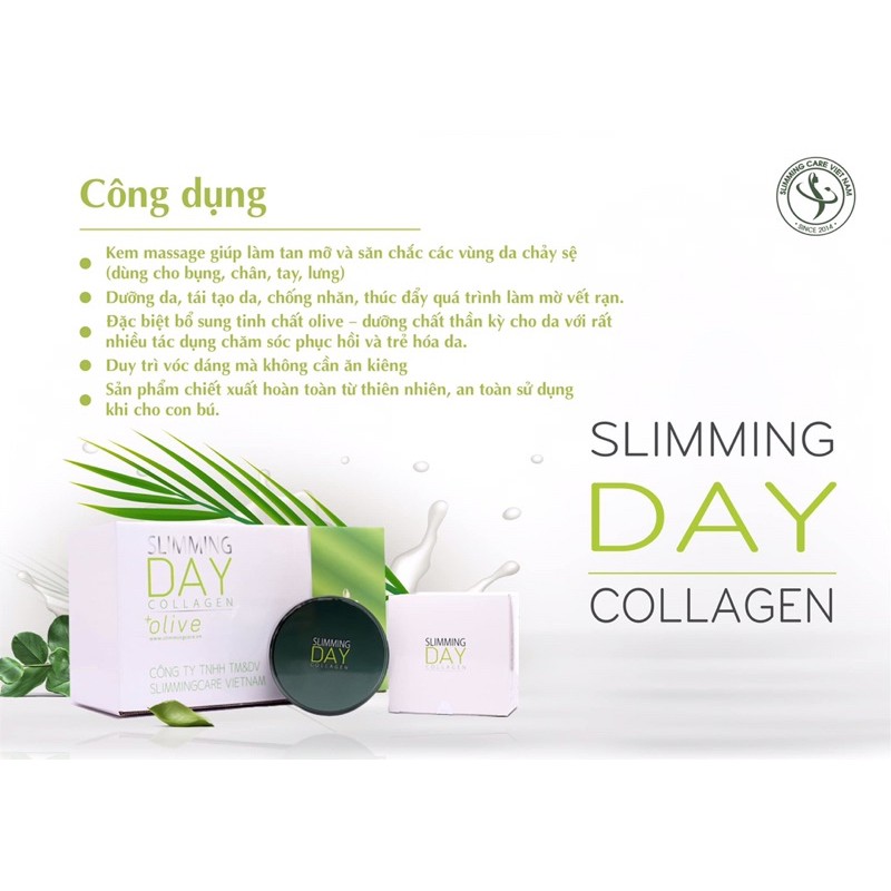 BỘ ĐAI ĐỊNH HÌNH SLIMMING DAY COLLAGEN - ĐỊNH HÌNH VÓC DÁNG, MỜ RẠN, ĐẸP DA