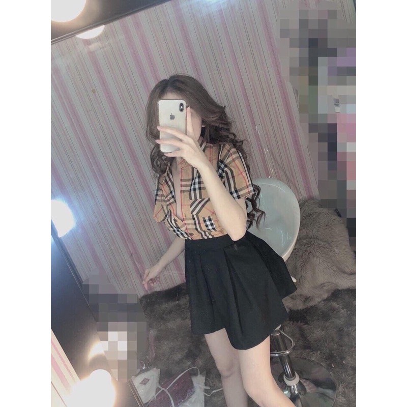 Sơ mi túi hộp bbr cực xinh