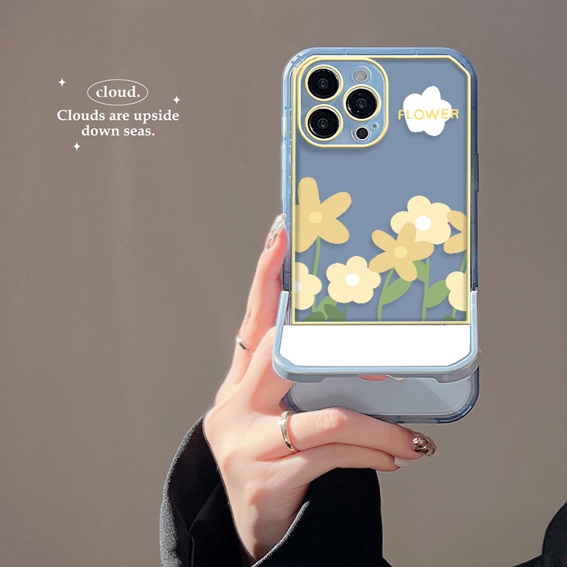 Ốp Điện Thoại Silicon Mềm Chống Sốc Họa Tiết Hoa Cho IPhone 7 8 Plus 13 11 12 Pro MAX X XR XS MAX SE 2020 6S 6 Đứng