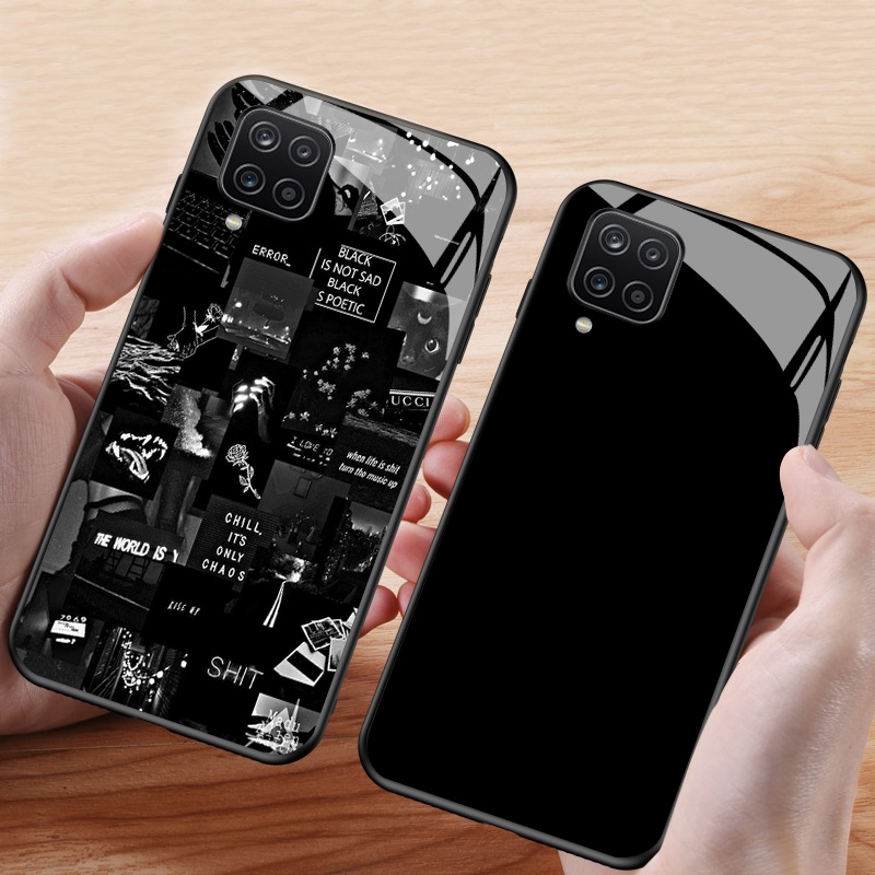 Ốp lưng kính cường lực dòng Samsung A12, A22, A22-5g các mẫu dành cho nam
