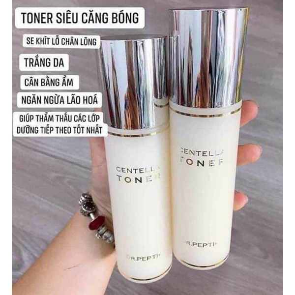 [Tặng 1 gói nạ Nhau thai cừu] Toner Căng Bóng DR.PEPTI+ Hàn Quốc