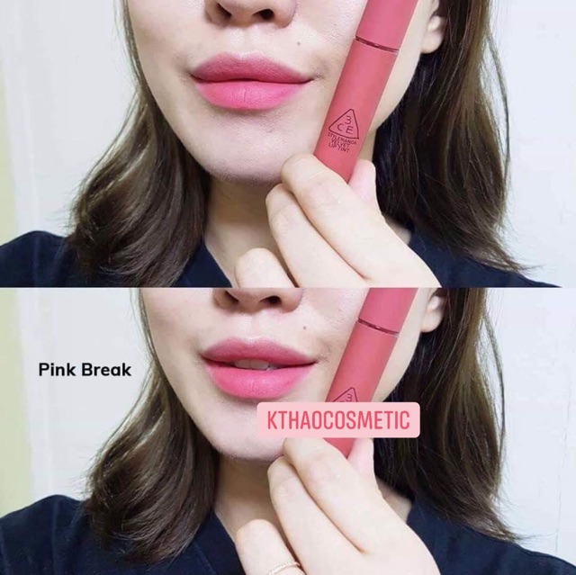 Son Kem 3ce Velvet Lip Tint Pink Break