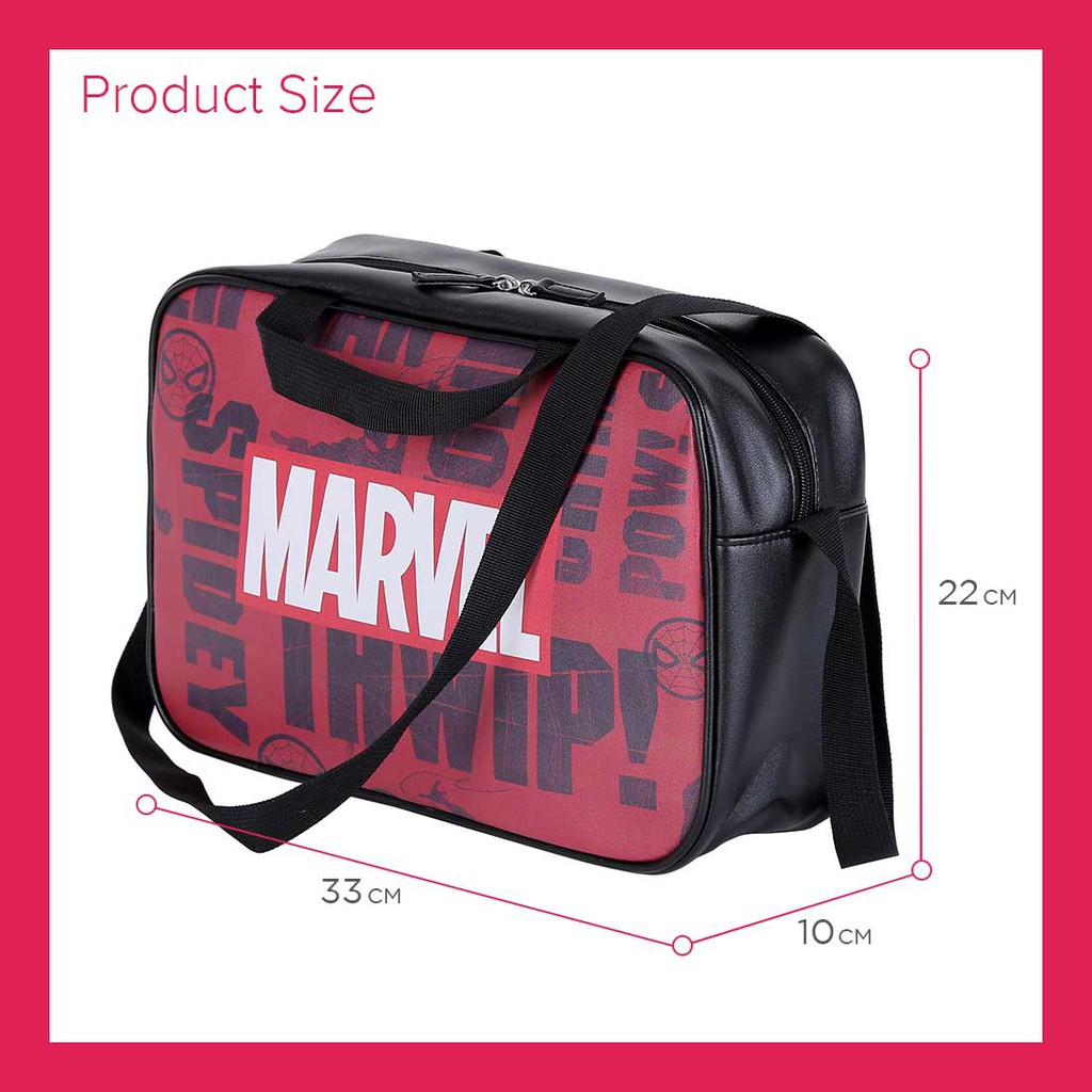 [Mã MINI11FFF giảm 5% đơn 150K] Túi đeo chéo Miniso Marvel 274g (Nhiều màu) - Hàng chính hãng