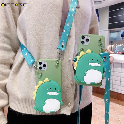 Ốp điện thoại TPU mềm tích hợp ví khóa kéo cho Samsung Galaxy S10 Lite 2020 S9 S9+ S8 S8+ Plus S7 edge
