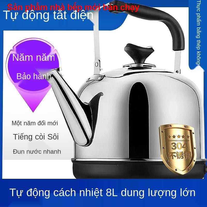 voucher thanh toánấm siêu tốc inox 304 công suất lớn tốc, còi, đun nước, tự động ngắt điện, giữ nhiệt, điện gia dụng