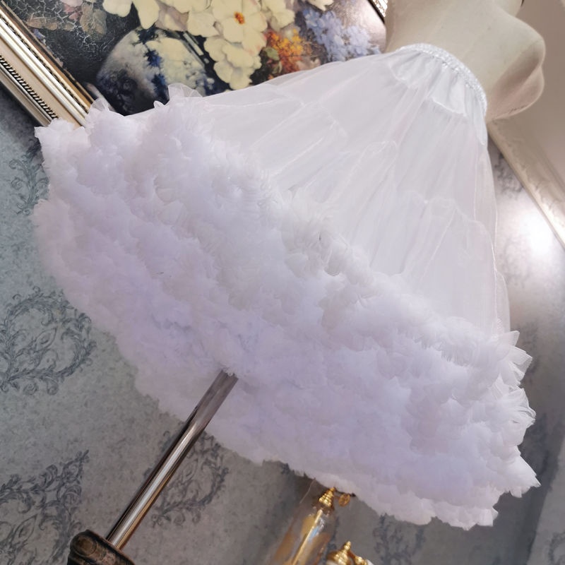 Chân Váy Lưới Mềm Mại Phong Cách Lolita 50cm