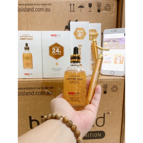 Serum vàng 24k Australian Pure Gold Ampoule 100ml của Úc