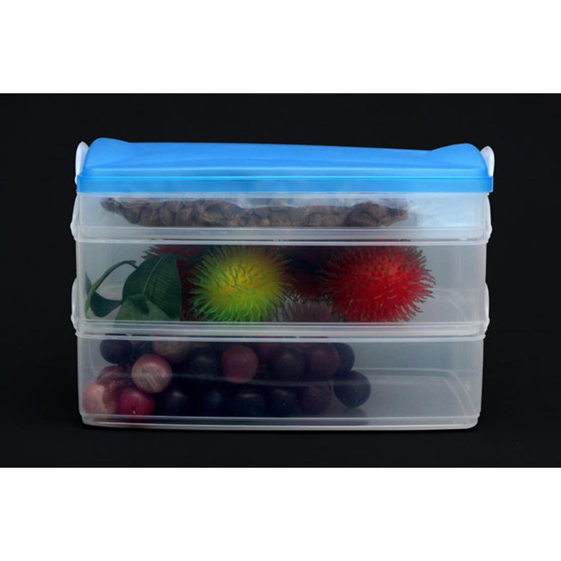 Hộp đựng thức ăn 3 tầng tiện ích Tashuan - BX1508