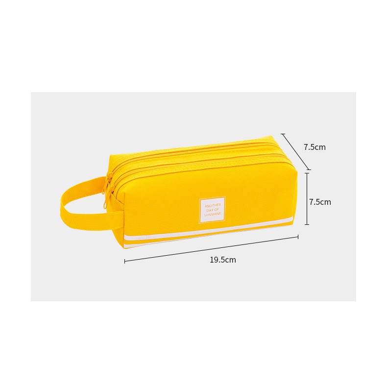 1 Túi Đựng Bút Sức Chứa Lớn Phong Cách Hàn Quốc Tự Nhiên Dễ Thương